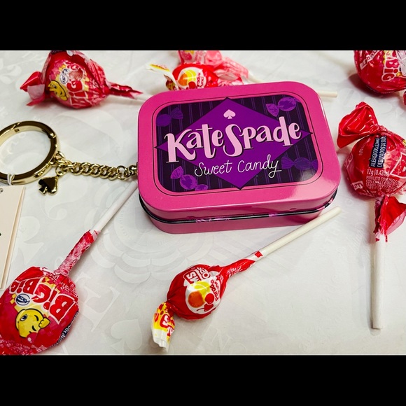 kate spade ♠️ candy shop 🍭 tin key fob 🍬 - Picture 7 of 10